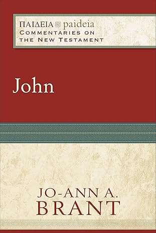 john 1st edition jo ann a brant ,mikeal c parsons ,charles talbert 080103454x, 978-0801034541