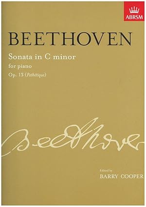 piano sonata in c minor op 13 1st edition beethoven ludwig va 1860967469, 978-1860967467