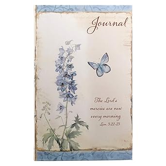 christian art gifts scripture journal the lords mercies are new every morning lamentations 3 22 23 bible
