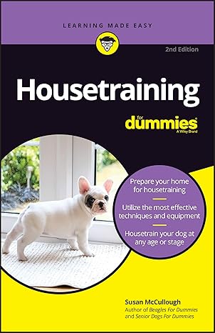 housetraining for dummies 1st edition susan mccullough 111961029x, 978-1119610298