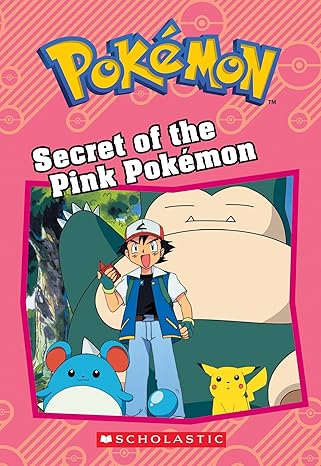 secret of the pink pokamon mon chapter book 1st edition tracey west 133817567x, 978-1338175677
