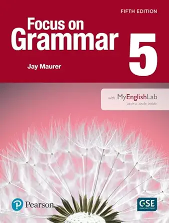 focus on grammar 5 with mylab english 1st edition jay maurer 0134133390, 978-0134133393