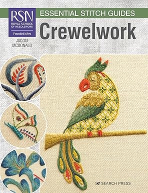 rsn essential stitch guides crewelwork large 1st edition jacqui mcdonald 1782219226, 978-1782219224