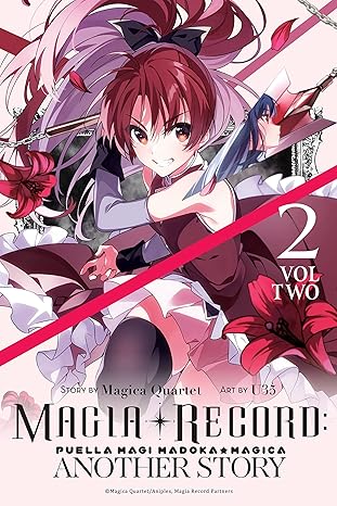 magia record puella magi madoka magica another story vol 2 1st edition magica magica quartet ,noboru akimoto