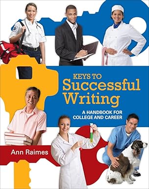 keys to successful writing a handbook for college and career 1st edition ann raimes ,maria jerskey