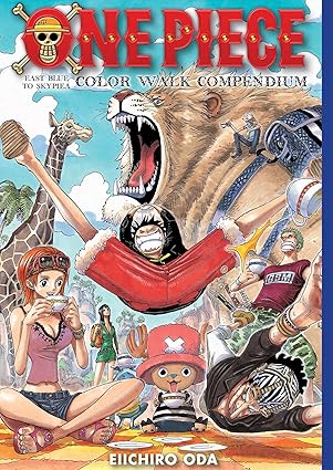 one piece color walk compendium east blue to skypiea 1st edition eiichiro oda 1421598507, 978-1421598505