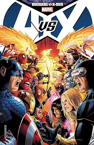 avengers vs x men new printing 1st edition brian michael bendis ,marvel various ,frank cho ,jim cheung