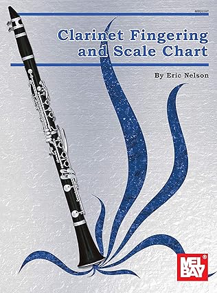clarinet fingering and scale chart 1st edition eric nelson 0786675721, 978-0786675722