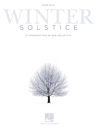 winter solstice 19 transcriptions by new age artists 1st edition various 1480337684, 978-1480337688
