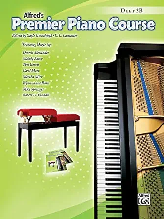 premier piano course duets bk 2b 1st edition alfred music 1470626446, 978-1470626440
