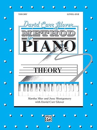 david carr glover method for piano theory level 1 1st edition martha mier ,june montgomery 0898988756,