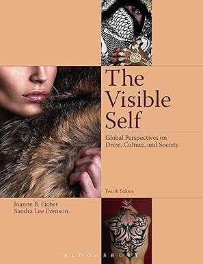 the visible self global perspectives on dress culture and society 1st edition joanne b eicher ,sandra lee
