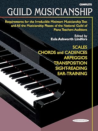 guild musicianship requirements for the irreducible minimum musicianship test and all the musicianship phases