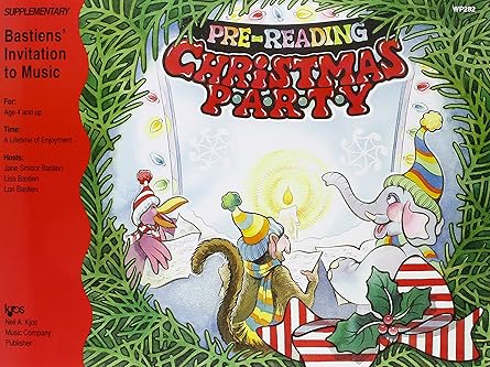 wp282 bastien invitation to music christmas party book a 1st edition james bastien 0849795796, 978-0849795794