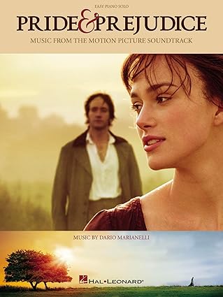 pride and prejudice a easy piano songbook music by dario marianelli 12 pieces from the oscar nominated film