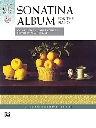 sonatina album comb bound book and 2 cds 1st edition louis ka hler ,allan small ,kim o\\\\\\\'reilly