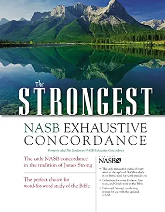 the strongest nasb exhaustive concordance 1st edition zondervan ,robert l thomas 0310262844, 978-0310262848