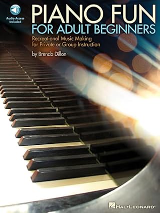 piano fun for adult beginners recreational music making for private or group instruction book/online audio