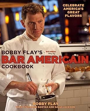 bobby flays bar americain cookbook celebrate americas great flavors 1st edition bobby flay ,stephanie banyas