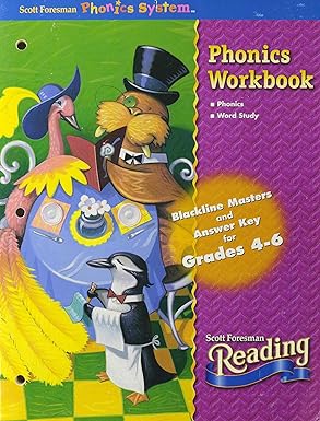 reading 4 6 phonics 1st edition scott foresman 0673614336, 978-0673614339