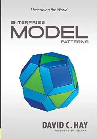 enterprise model patterns describing the world 1st edition david c hay 1935504053, 978-1935504054