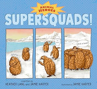 supersquads animal heroes 1st edition heather lang ,jamie harper 1536217980, 978-1536217988