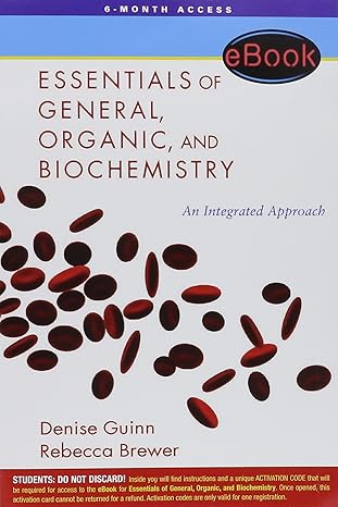 essentials of general organic and biochemistry ebook access card and sapling learning access card 1st edition