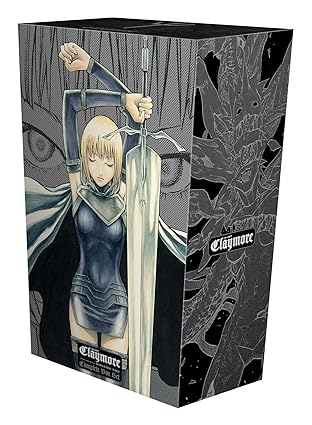 claymore complete box set 1st edition norihiro yagi 142158316x, 978-1421583167