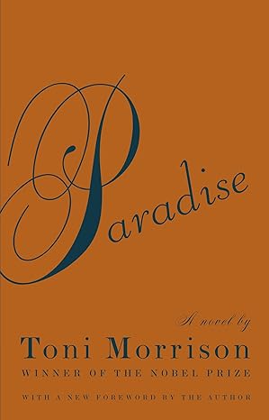 paradise 1st edition toni morrison 0804169888, 978-0804169882