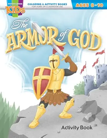 armor of god activity book 1st edition warner press 1684345189, 978-1684345182