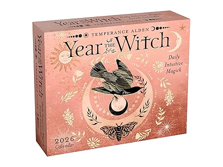 year of the witch 2026 day to day calendar daily intuitive magick 1st edition temperance alden 1524898198,