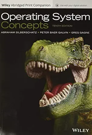 operating system concepts 10e epub reg card abridged print companion set 1st edition greg gagne 1119456339,
