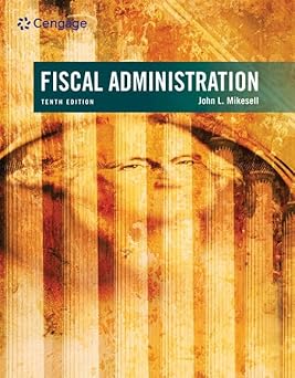 fiscal administration 1st edition john mikesell 1305953681, 978-1305953680
