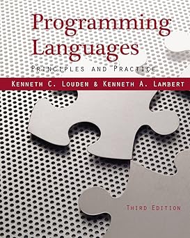 programming languages principles and practices 1st edition kenneth louden ,kenneth lambert 1111529418,