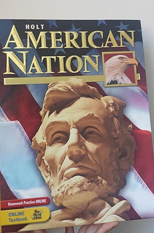 holt american nation full volume 2005 1st edition rinehart and winston holt 0030374979, 978-0030374975