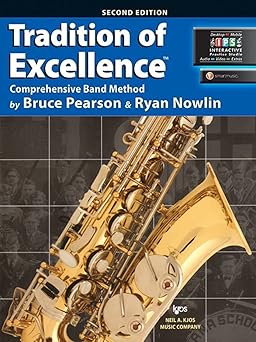 w62xe tradition of excellence book 2 eb alto saxophone 1st edition bruce pearson ryan nowlin 0849771315,