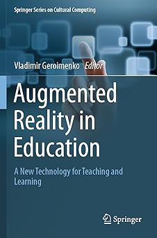 augmented reality in education a new technology for teaching and learning 1st edition vladimir geroimenko
