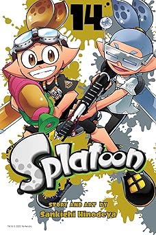 splatoon vol 14 1st edition sankichi hinodeya 1974727890, 978-1974727896
