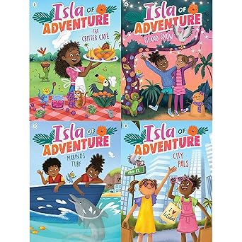 the isla of adventure collected set #2 the critter cafa island snow marinas turf city pals 1st edition dela