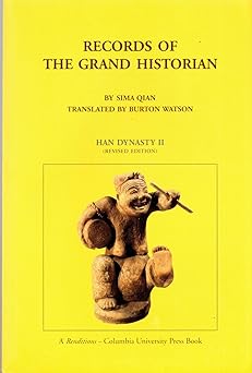 records of the grand historian han dynasty ii 1st edition qian sima ,burton watson 0231081677, 978-0231081672