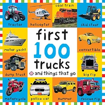 big board first 100 trucks and things that go 1st edition roger priddy 0312498063, 978-0312498061