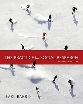 the practice of social research standalone book 1st edition earl babbie 1305104943, 978-1305104945