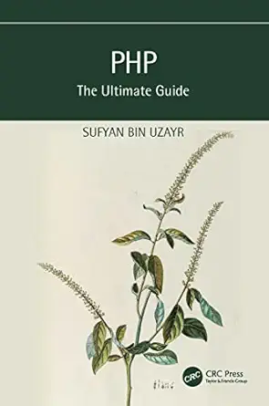 php 1st edition sufyan bin uzayr 1032311789, 978-1032311784