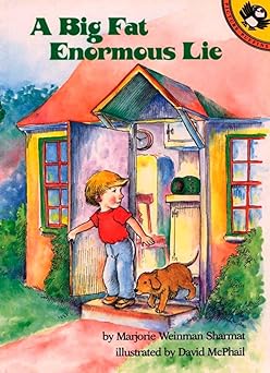 a big fat enormous lie 1st edition marjorie weinman sharmat ,david mcphail 0140547371, 978-0140547375