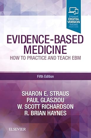 evidence based medicine how to practice and teach ebm 1st edition sharon e straus cm md msc frcpc ,paul