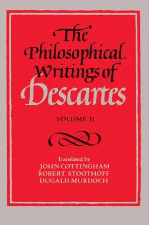 the philosophical writings of descartes volume 2 1st edition rena c descartes ,john cottingham ,robert
