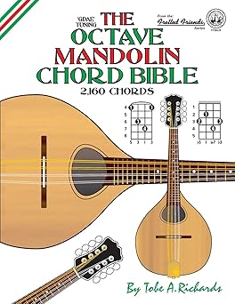 the octave mandolin chord bible gdae standard tuning 2 160 chords 1st edition tobe a richards 1906207275,