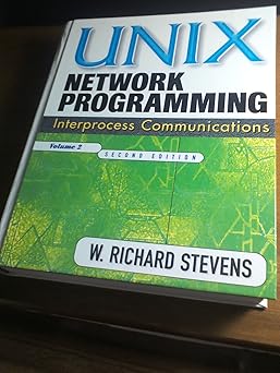 unix network programming volume 2 interprocess communications 1st edition w richard stevens 0130810819,