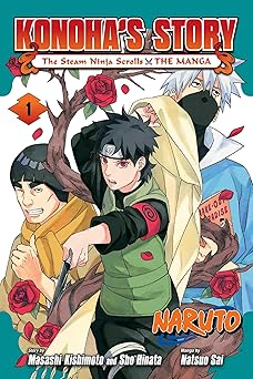 naruto konohas storya the steam ninja scrolls the manga vol 1 1st edition masashi kishimoto ,sho hinata