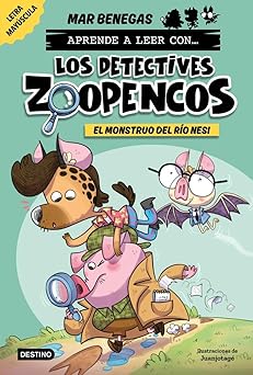 aprende a leer con los detectives zoopencos 1 el monstruo del ra o nesi en letra maya scula para aprender a